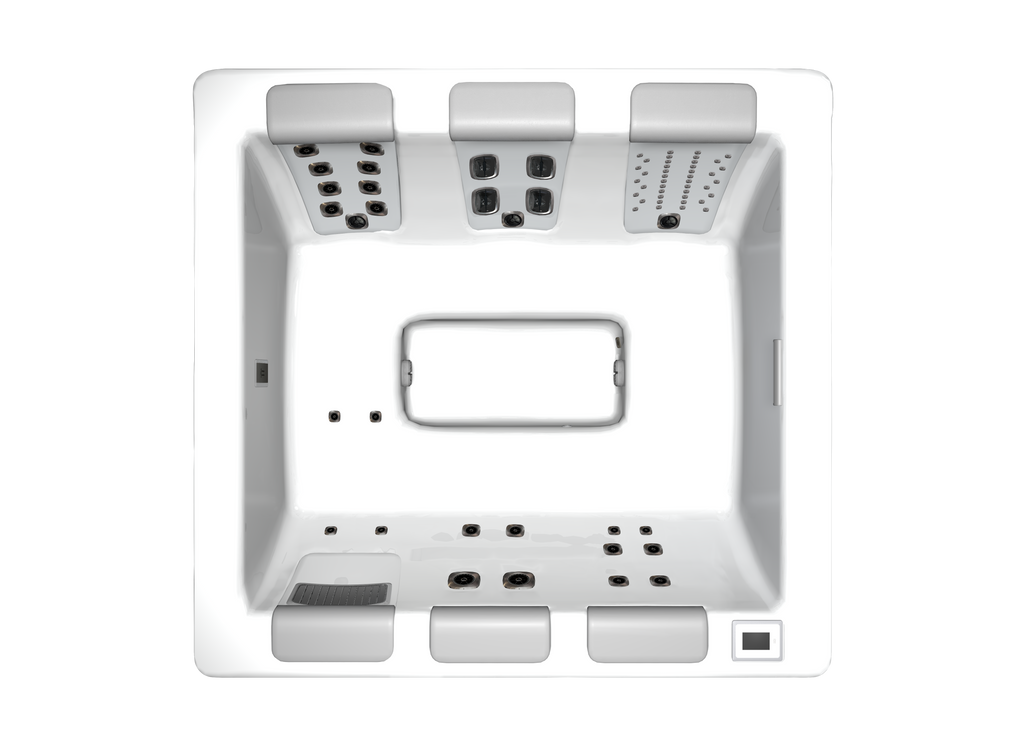 Villeroy & Boch Design Line Just Silence Whirlpool Innenansicht