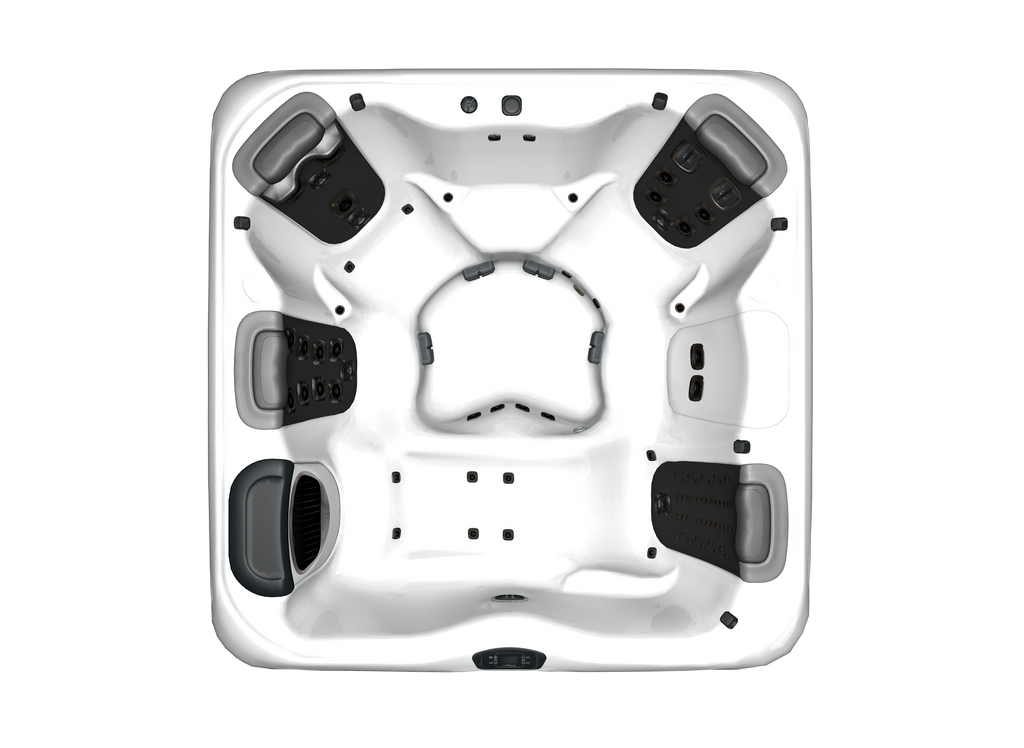 Villeroy & Boch Comfort Line Whirlpool R7L Black and White Edition