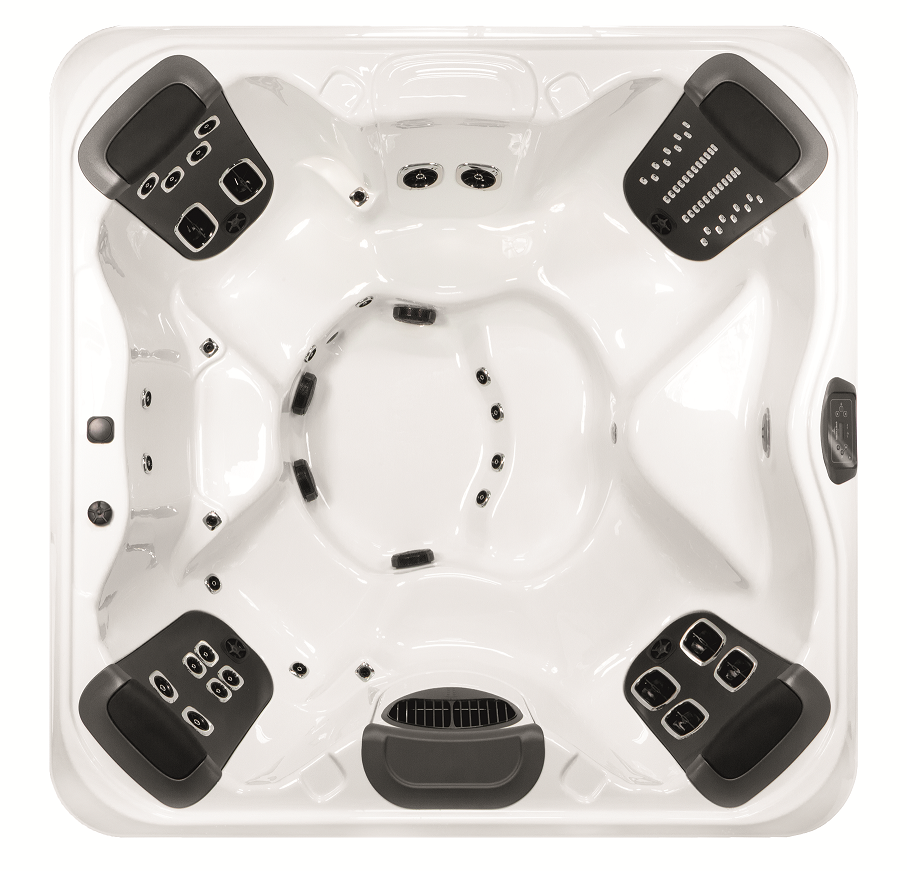 Villeroy & Boch Comfort Line Whirlpool R7 Black and White Edition